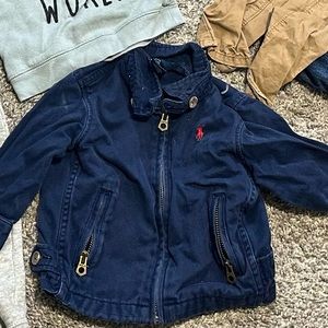 12 month polo ralph Lauren zip up jacket